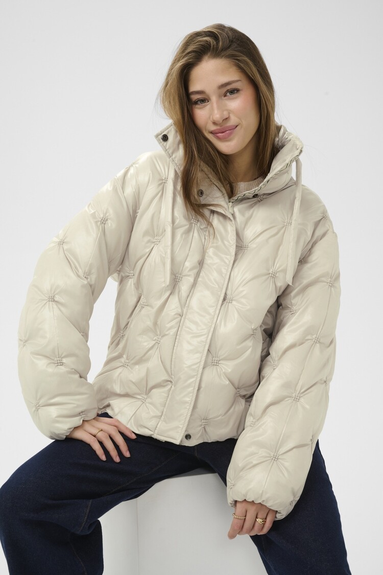 Cream CRDrakie short jacket oatmeal Cream