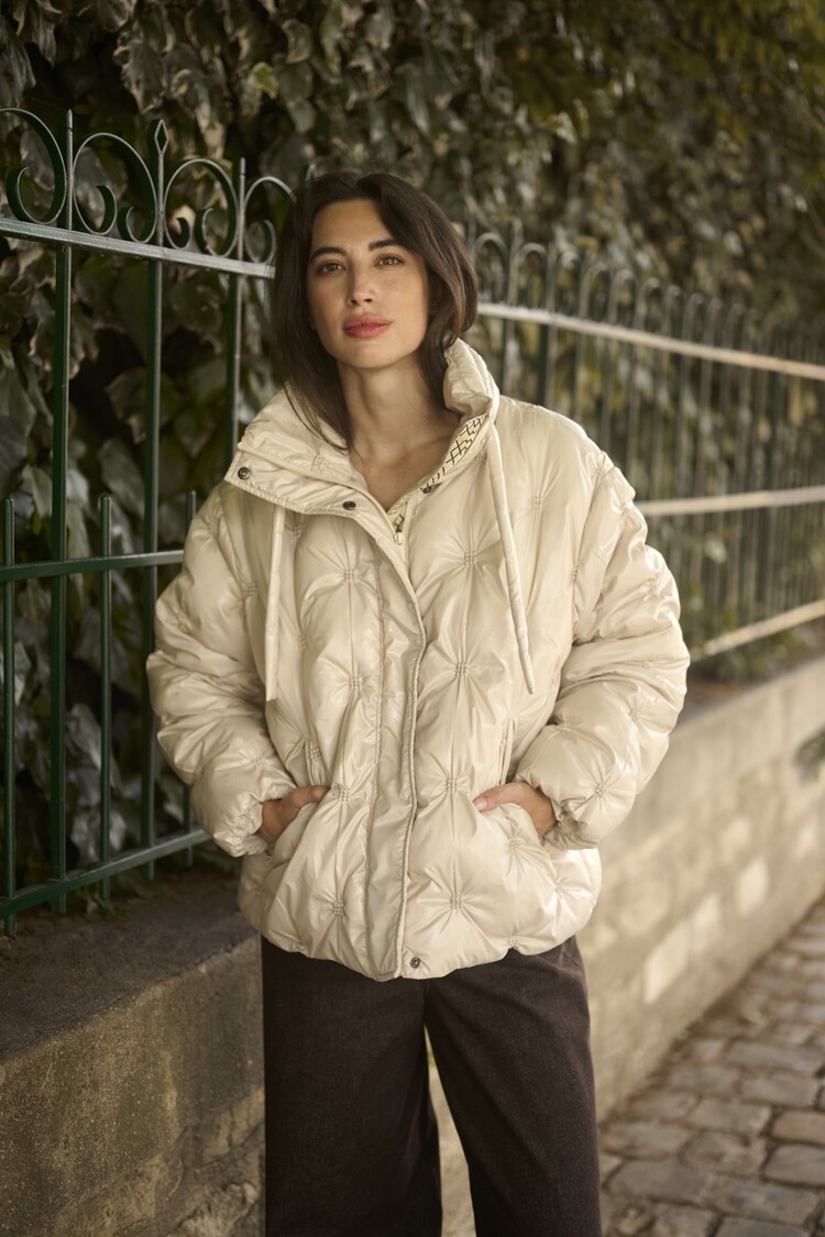 Cream CRDrakie short jacket oatmeal Cream