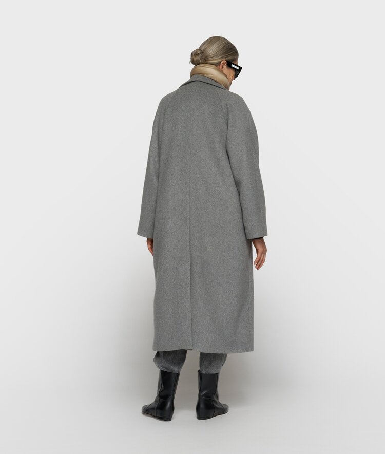 10DAYS The chic coat grey melee 10Days