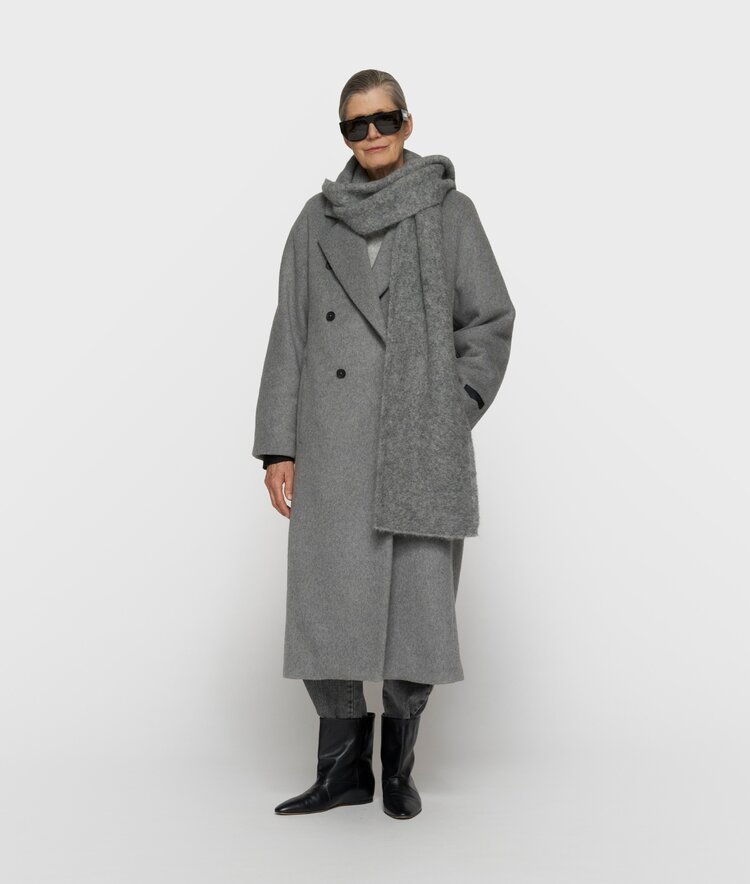 10DAYS The chic coat grey melee 10Days