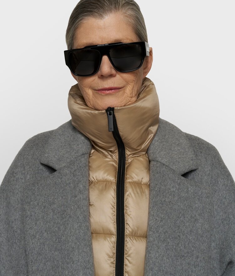 10DAYS The chic coat grey melee 10Days