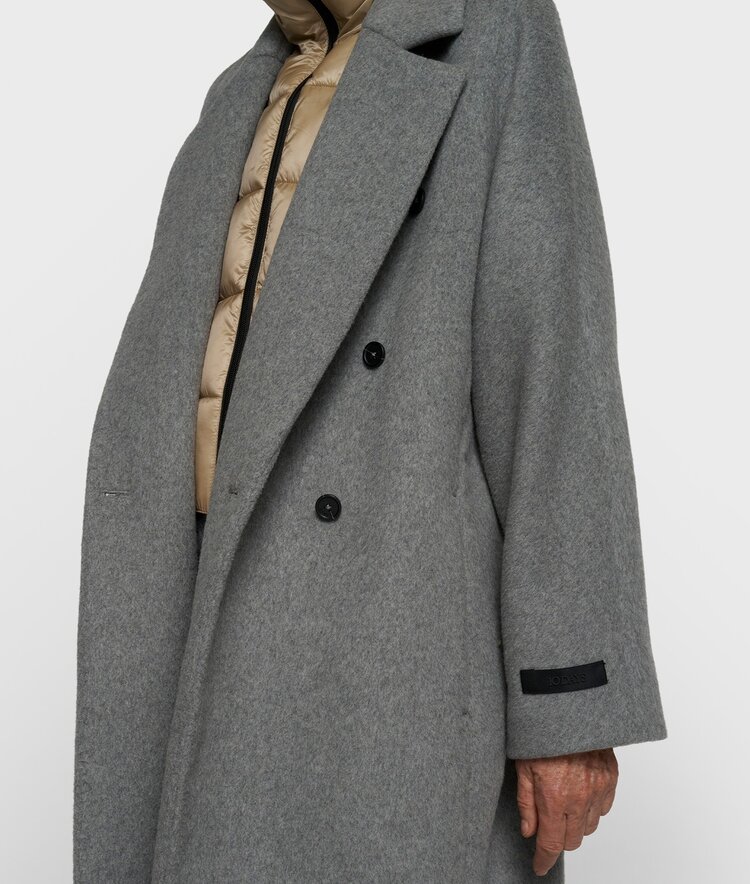 10DAYS The chic coat grey melee 10Days