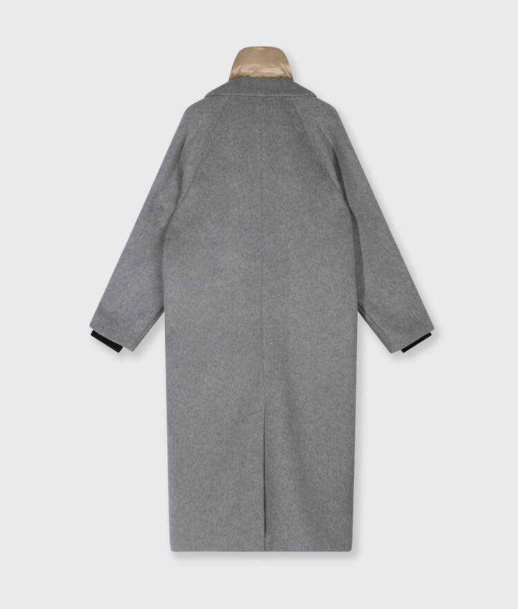 10DAYS The chic coat grey melee 10Days