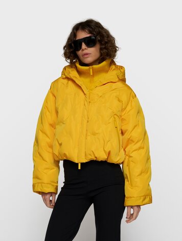 10DAYS The muse parka bright mango
