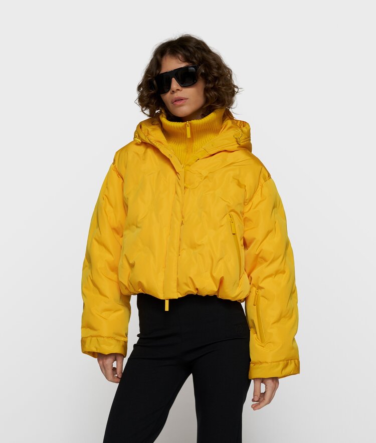 10DAYS The muse parka bright mango 10Days