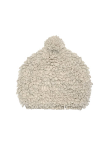 Inti Knitwear Hat Pompon silver