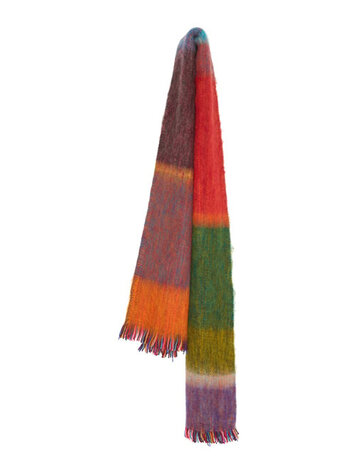 Inti Knitwear Shawl brushed merino medio multi