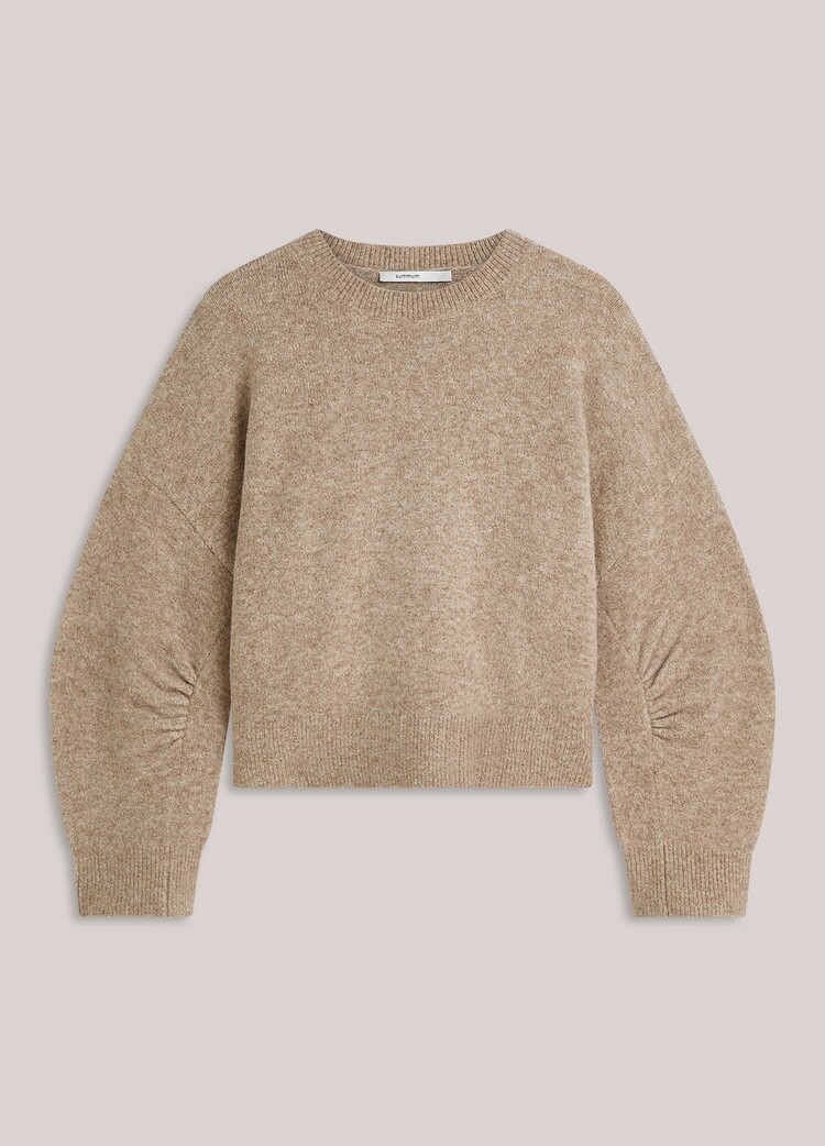Summum Woman Boxy sweater light taupe Summum Woman