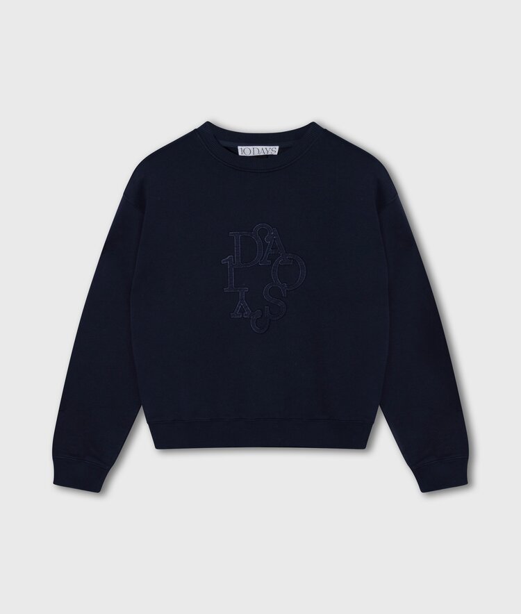 10DAYS Petite sweater curly 10 night sky 10Days