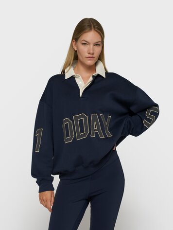 10DAYS Statement rugby sweater night sky