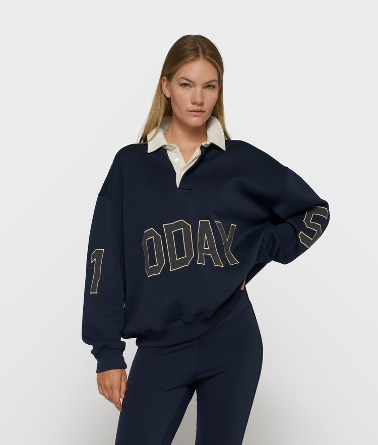 10DAYS Statement rugby sweater night sky 10Days