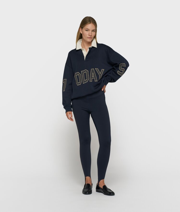 10DAYS Statement rugby sweater night sky 10Days