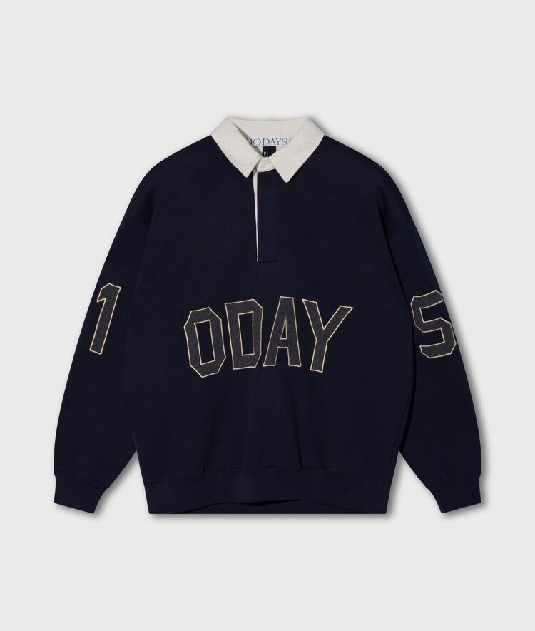10DAYS Statement rugby sweater night sky 10Days
