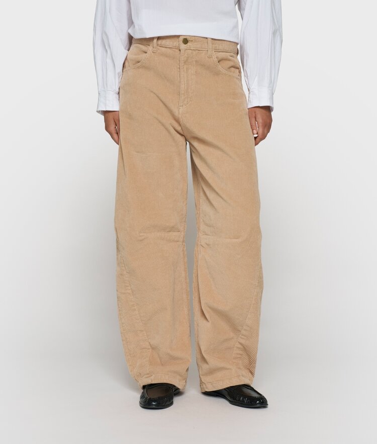 10DAYS Western pants cord grey mango 10Days
