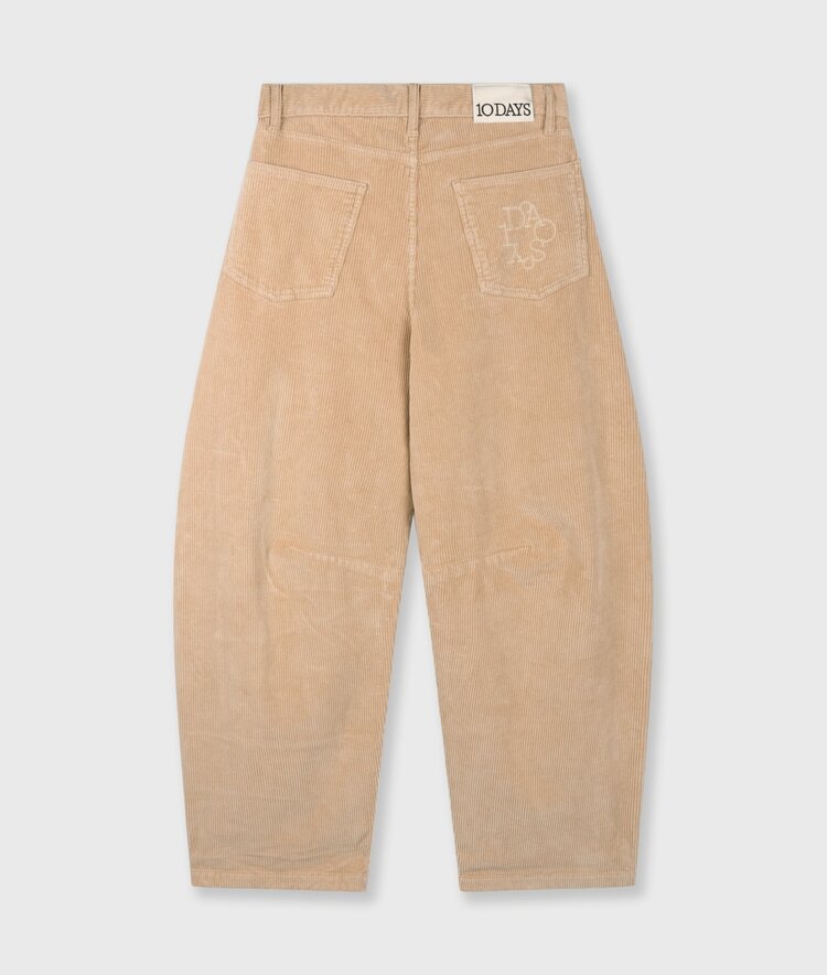 10DAYS Western pants cord grey mango 10Days
