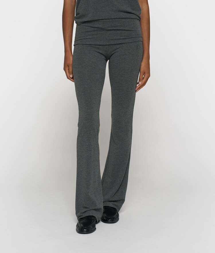 10DAYS Flare leggings modal antra melee 10Days