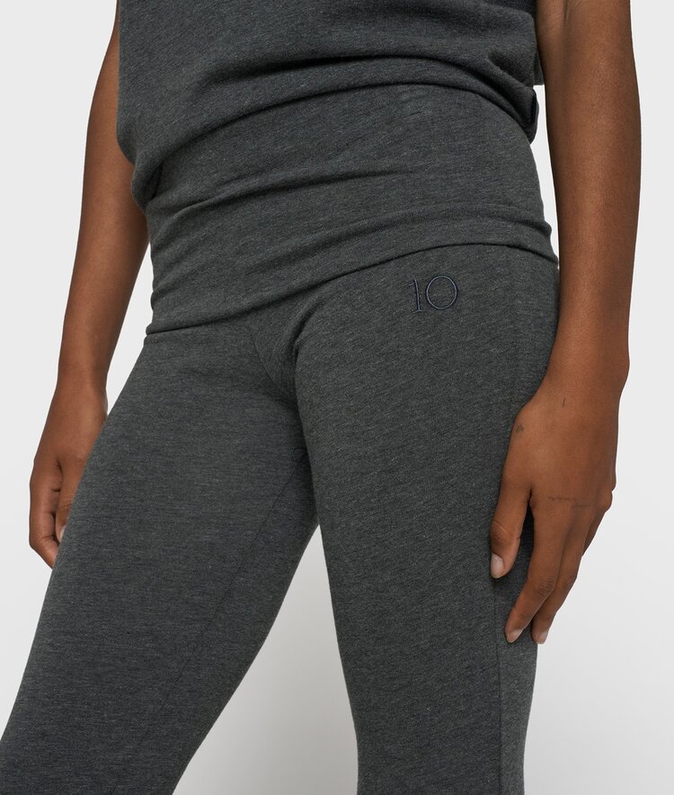 10DAYS Flare leggings modal antra melee 10Days