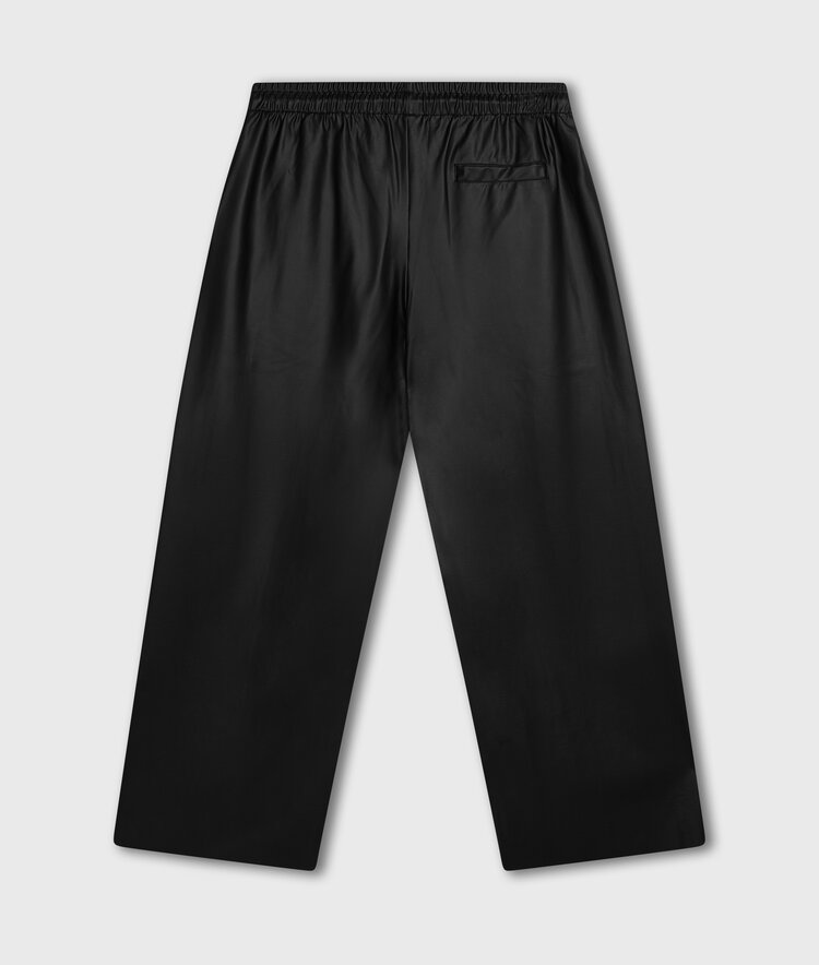 10DAYS Wide leg PU pants black 10Days