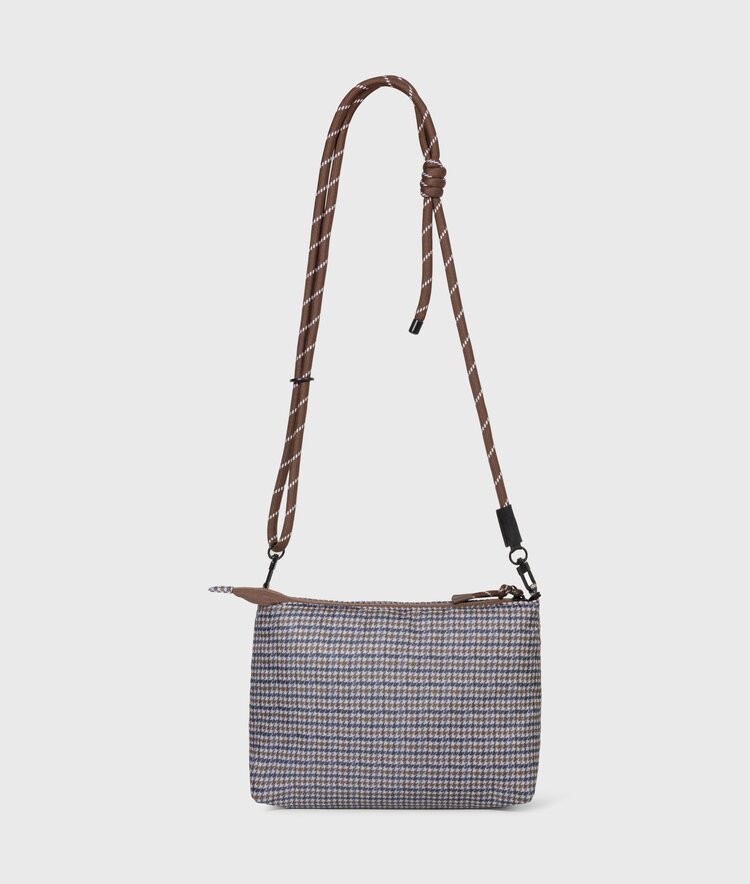 10DAYS Padded mini pouch check champagne 10Days