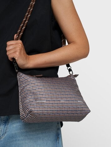10DAYS Padded mini pouch check champagne