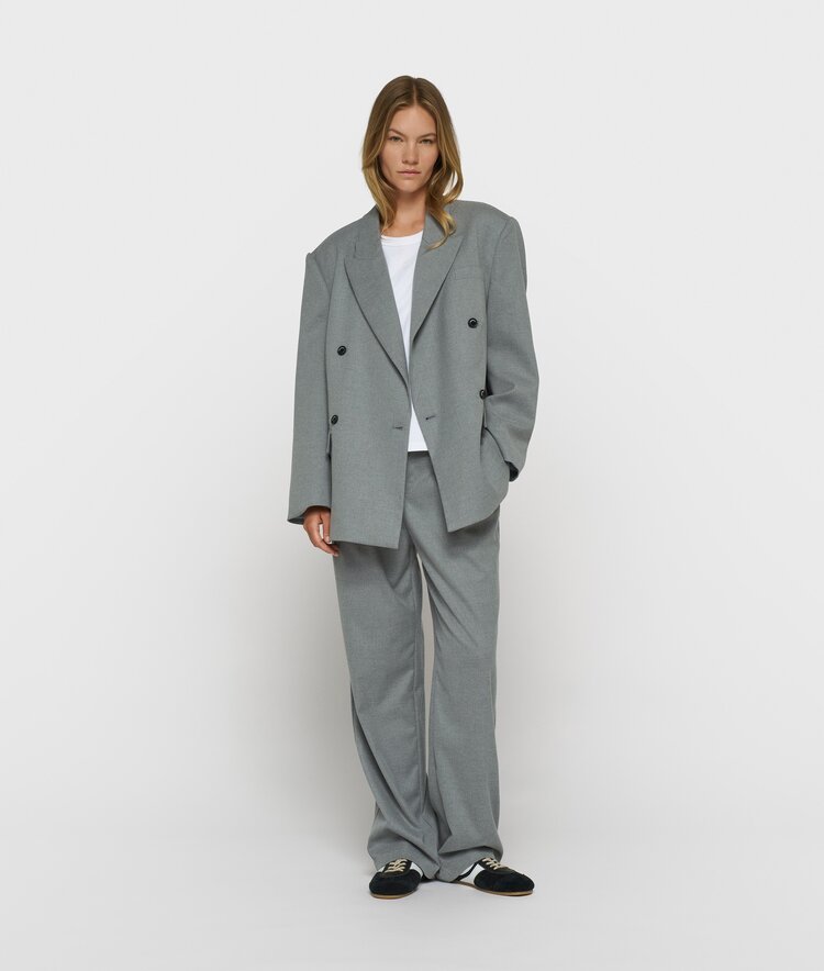 10DAYS Proud blazer light grey melee 10Days