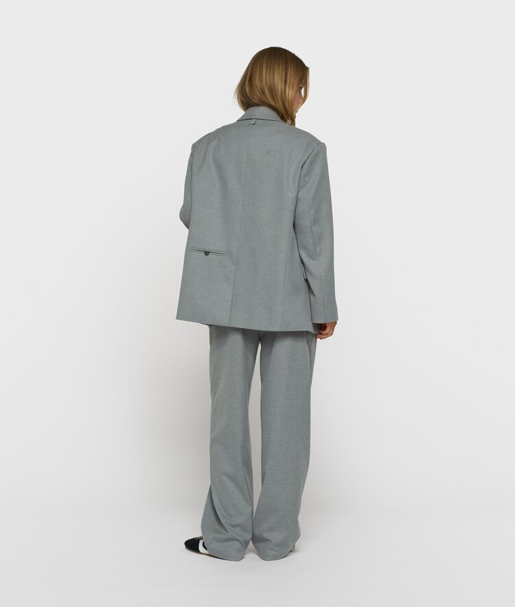 10DAYS Proud blazer light grey melee 10Days