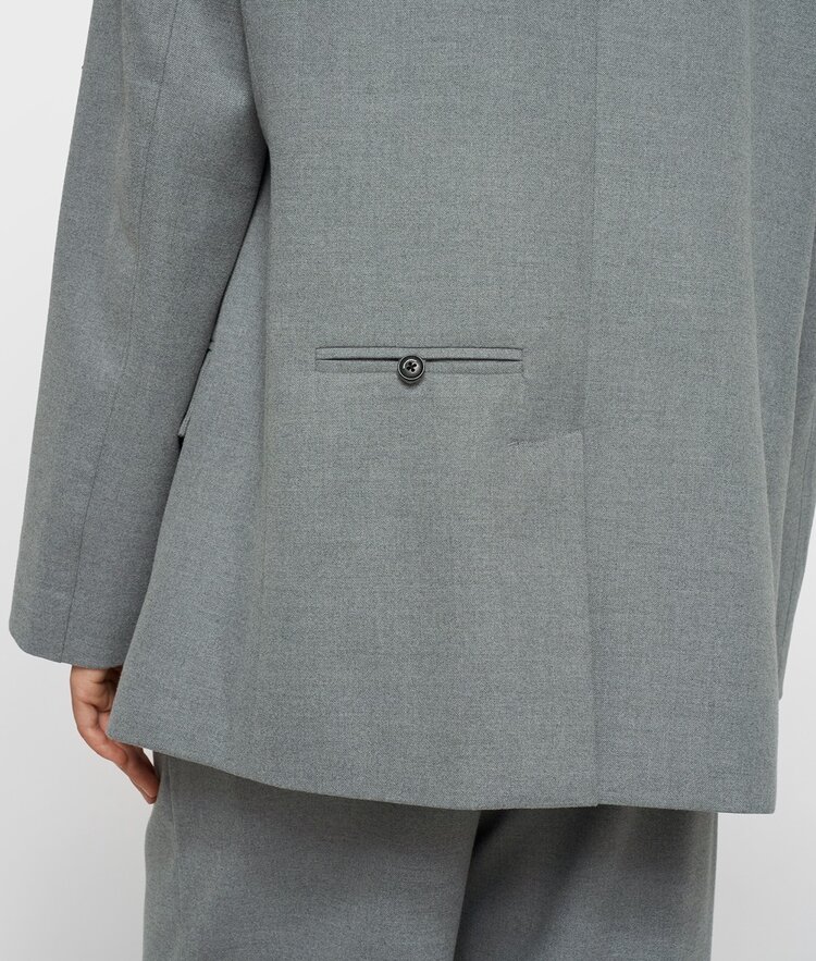 10DAYS Proud blazer light grey melee 10Days