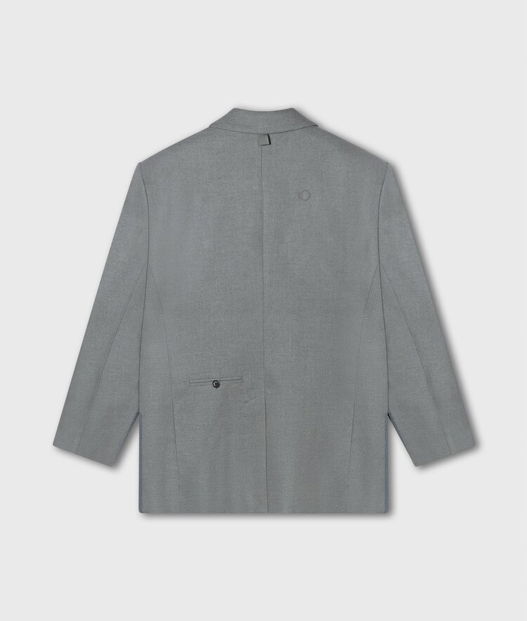 10DAYS Proud blazer light grey melee 10Days
