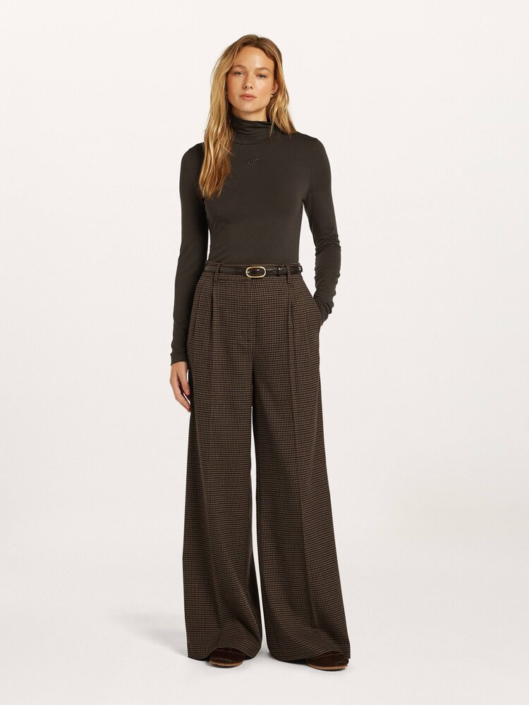 Beaumont Honfleur pants dark brown Beaumont