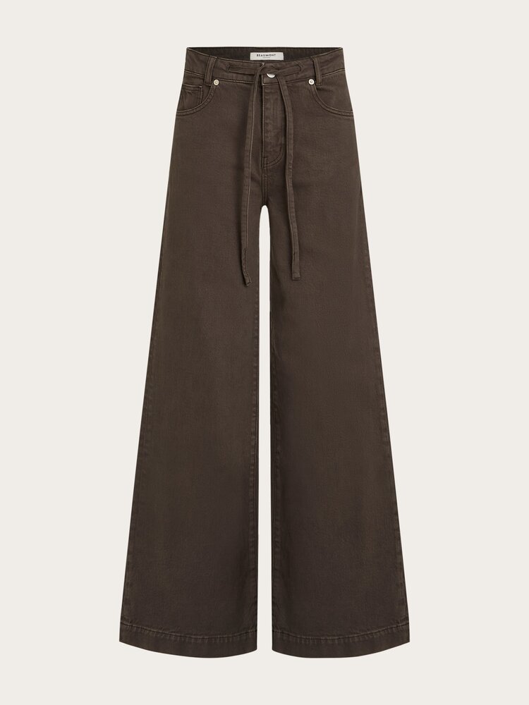 Beaumont Honfleur pants dark brown Beaumont