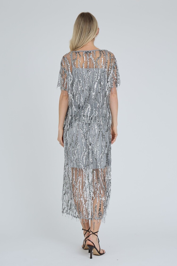A-View Fenja blouse light grey A-View