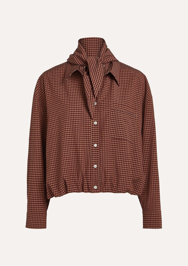 Circle Of Trust Yana blouse russet brown Circle of Trust