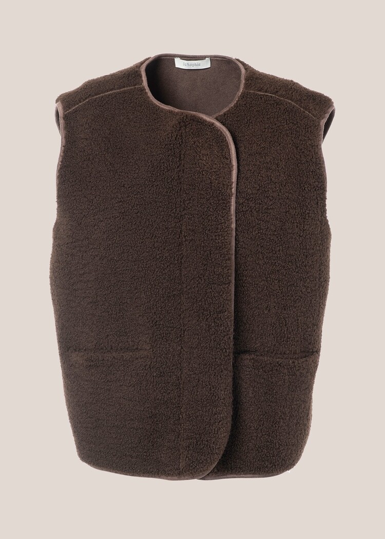 JcSophie Romaine cardigan chocolate brown JcSophie
