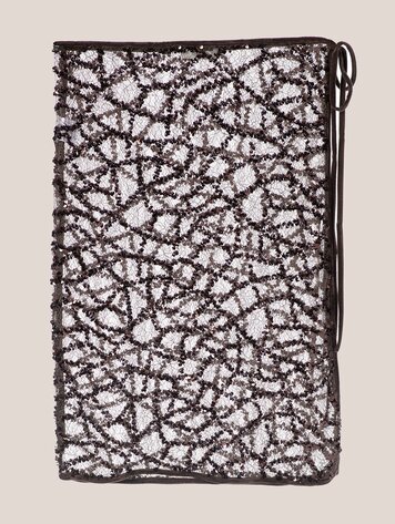 JcSophie Rivera skirt brown sequins
