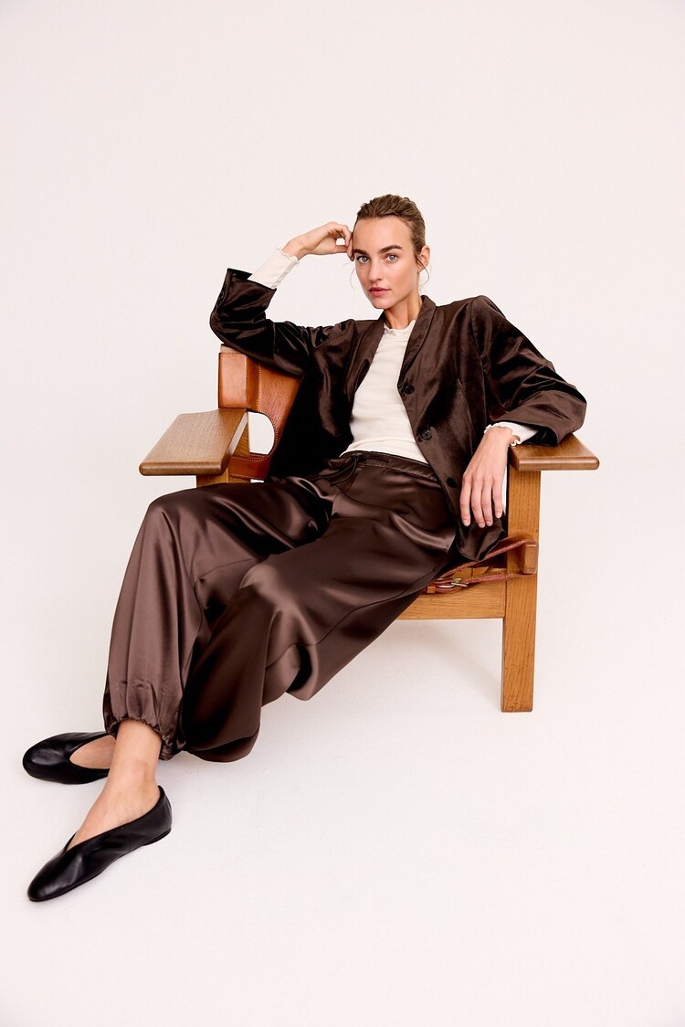 JcSophie Rhodes trousers chocolate brown JcSophie