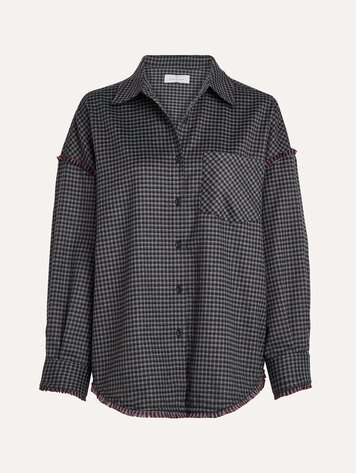 Circle Of Trust Carly blouse espresso