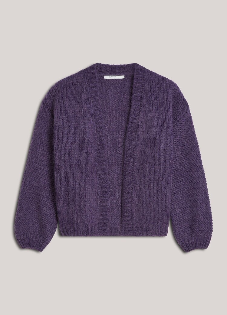 Summum Woman Oversized cardigan mohair deep purple Summum Woman