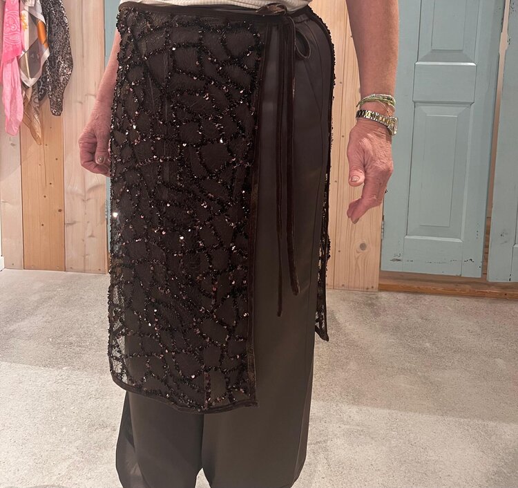 JcSophie Rivera skirt brown sequins sequins JcSophie