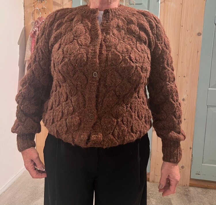 Inti Knitwear Cardigan Kata cacao Inti Knitwear