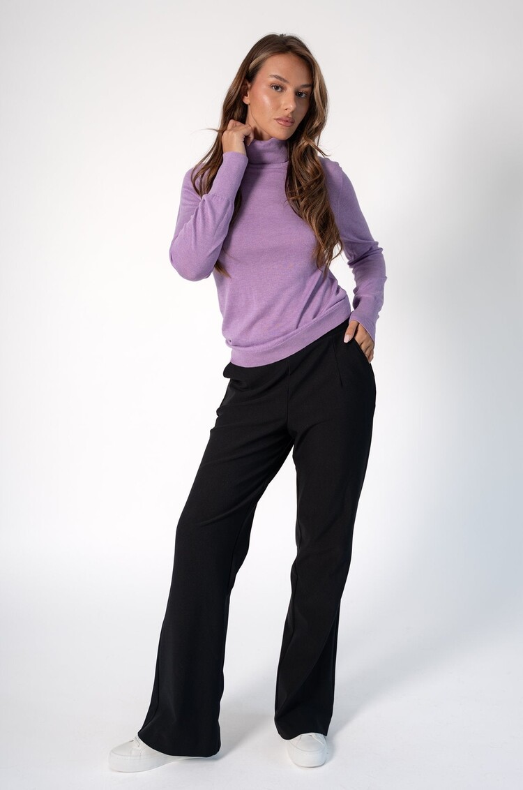 Corel Amsterdam Thamar rollneck pullover lilac Corel