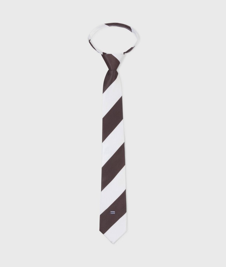 10DAYS Tie stripes ecru/brown 10Days