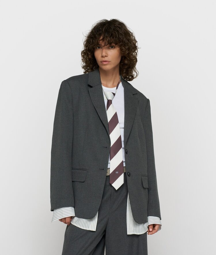 10DAYS Tie stripes ecru/brown 10Days