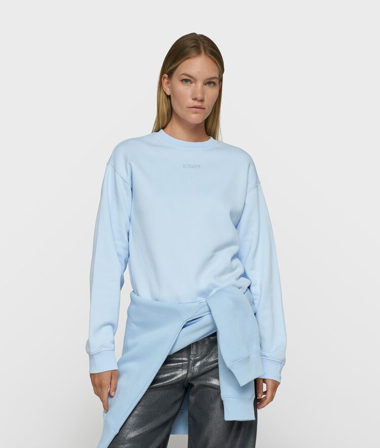10DAYS Petite statement sweater angel blue 10Days