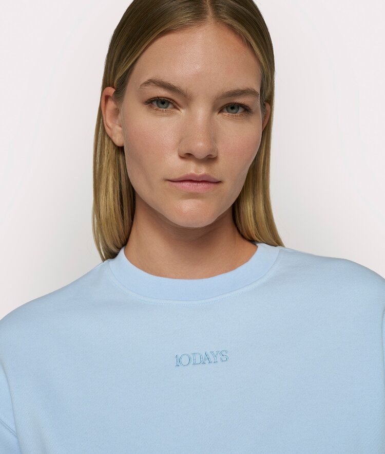 10DAYS Petite statement sweater angel blue 10Days
