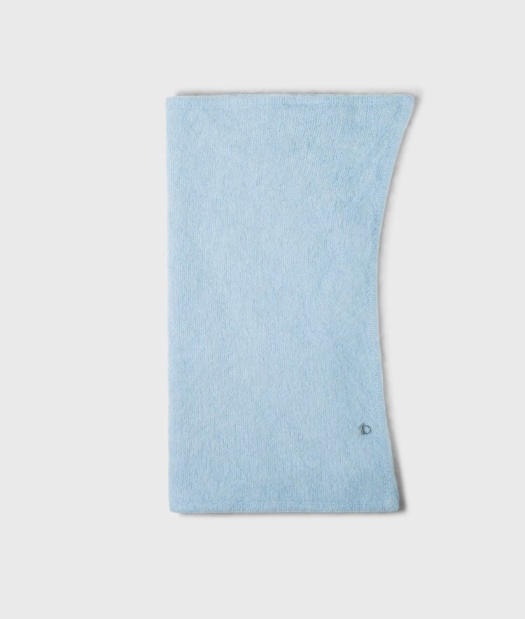 10DAYS Hairy knit bandana angel blue 10Days