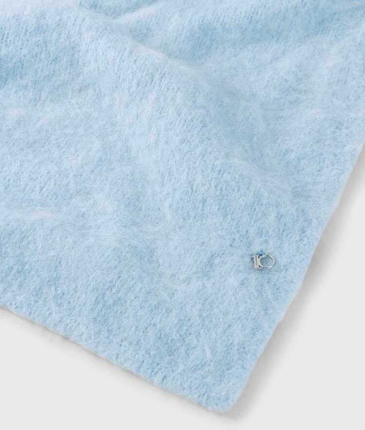10DAYS Hairy knit bandana angel blue 10Days