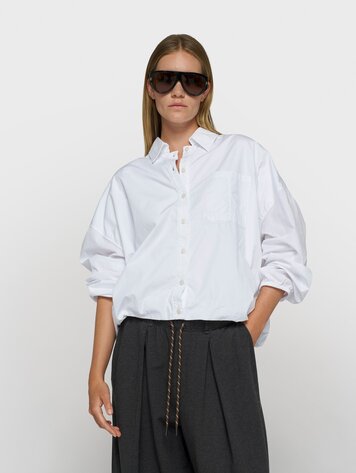 10DAYS Smoking blouse white