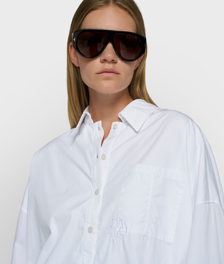 10DAYS Smoking blouse white 10Days