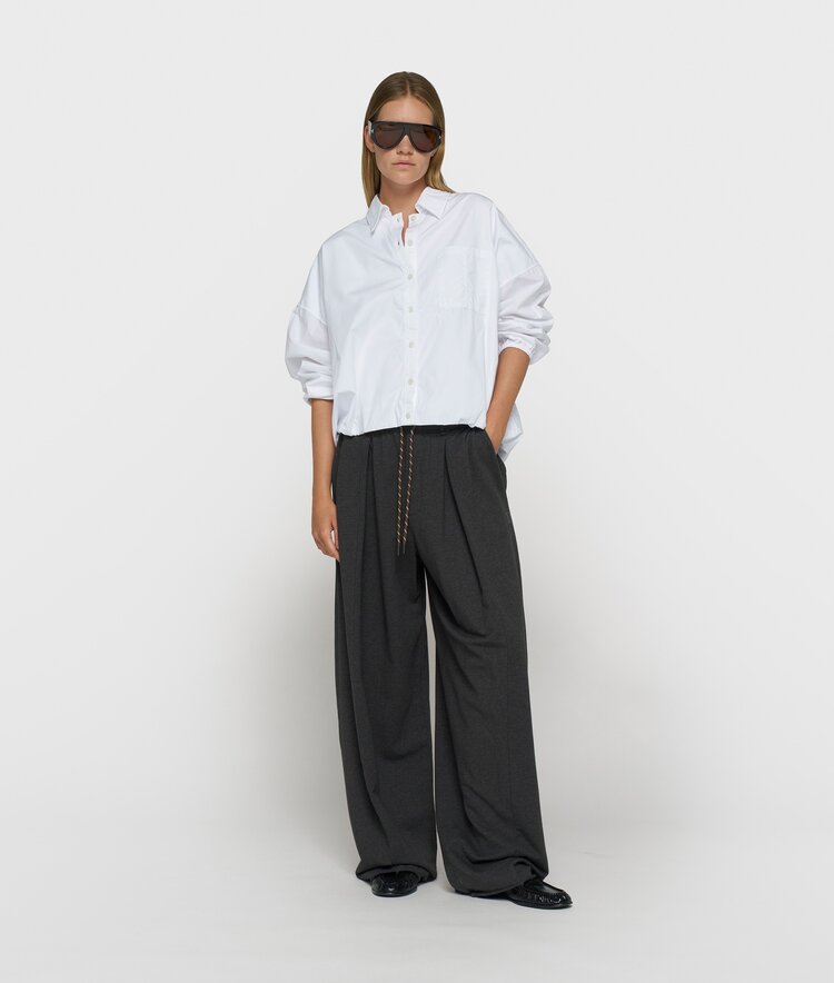 10DAYS Smoking blouse white 10Days