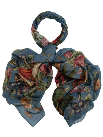 One Hundred Stars Scarf Primula Blue